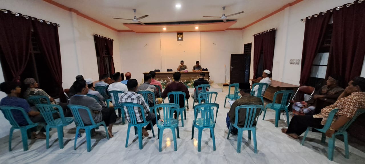 Pemerintah Desa Pemusiran Gelar Rapat Persiapan Gema Ramadhan 1446H